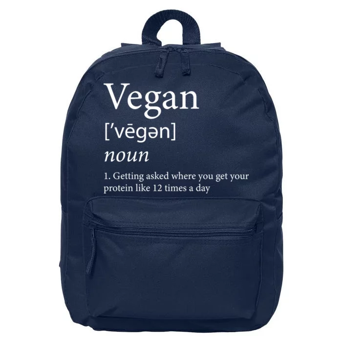 Vegan Protein Definition 16 in Basic Backpack