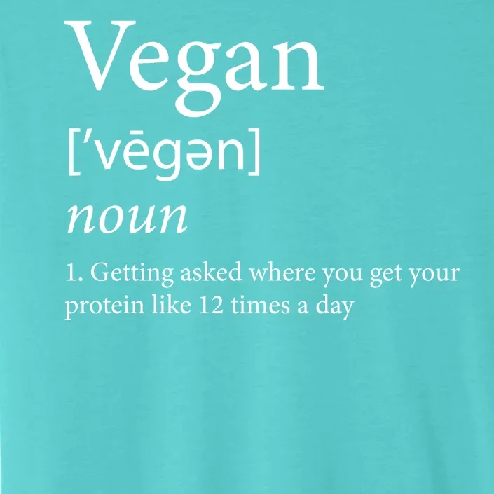 Vegan Protein Definition ChromaSoft Performance T-Shirt