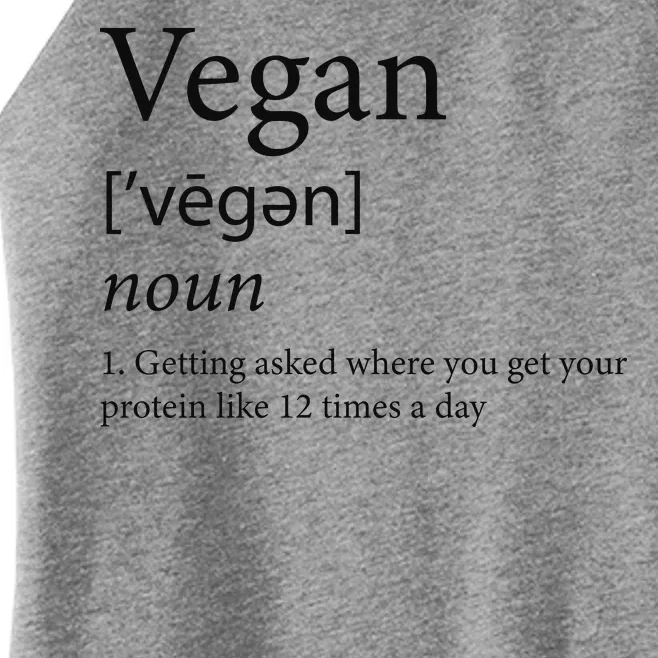 Vegan Protein Definition Women’s Perfect Tri Rocker Tank