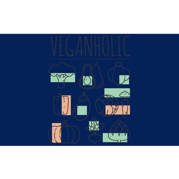 Veganholic Bumper Sticker