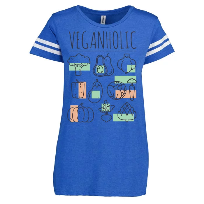 Veganholic Enza Ladies Jersey Football T-Shirt