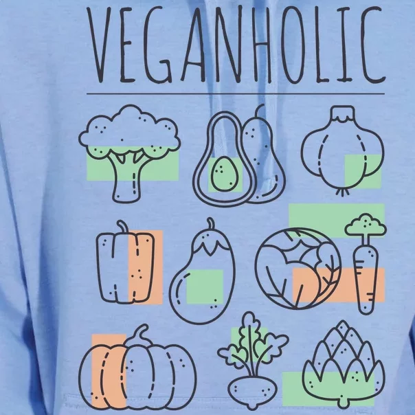 Veganholic Unisex Surf Hoodie