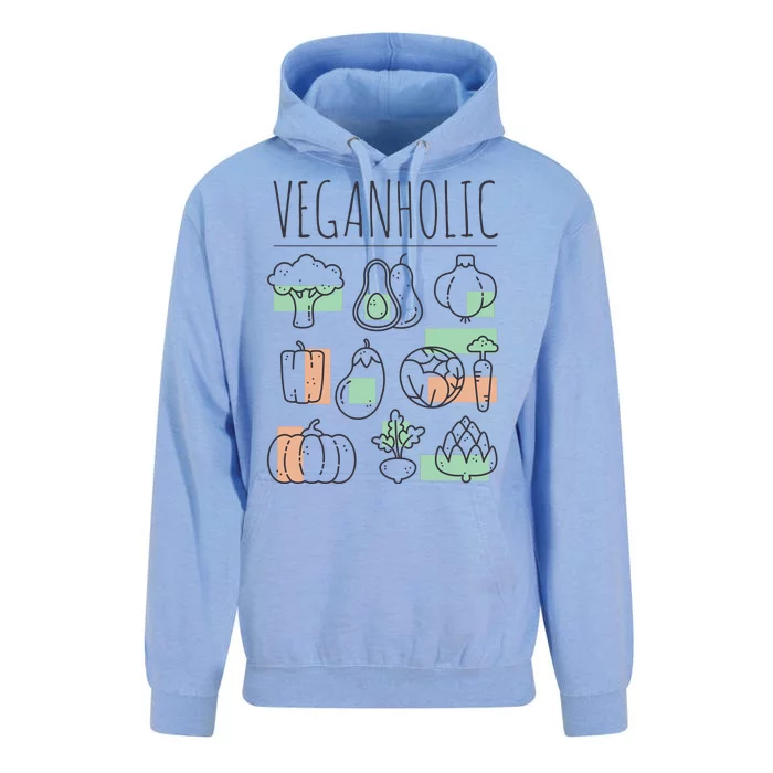 Veganholic Unisex Surf Hoodie