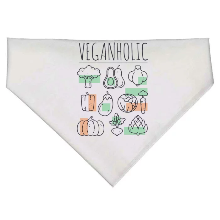 Veganholic USA-Made Doggie Bandana