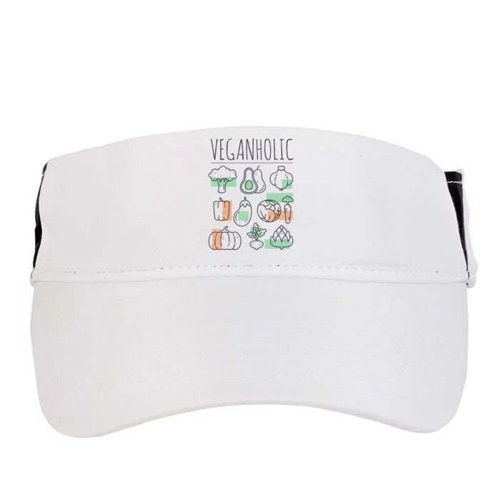 Veganholic Adult Drive Performance Visor