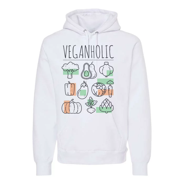 Veganholic Premium Hoodie