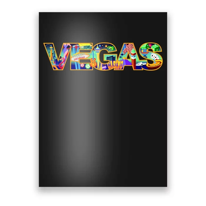 Vegas - Las Vegas Logo Poster