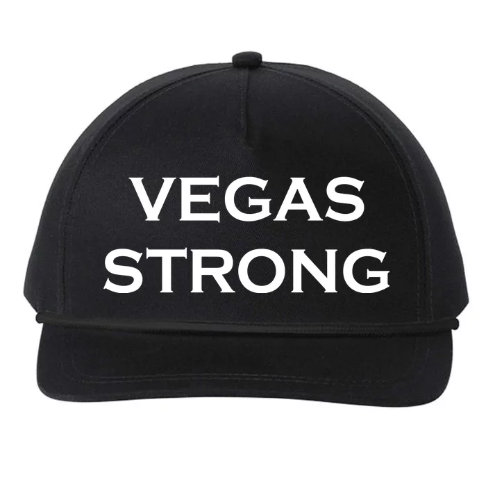 Vegas Strong Snapback Five-Panel Rope Hat