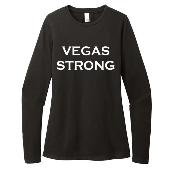 Vegas Strong Womens CVC Long Sleeve Shirt