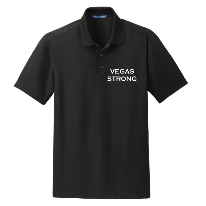 Vegas Strong Dry Zone Grid Performance Polo