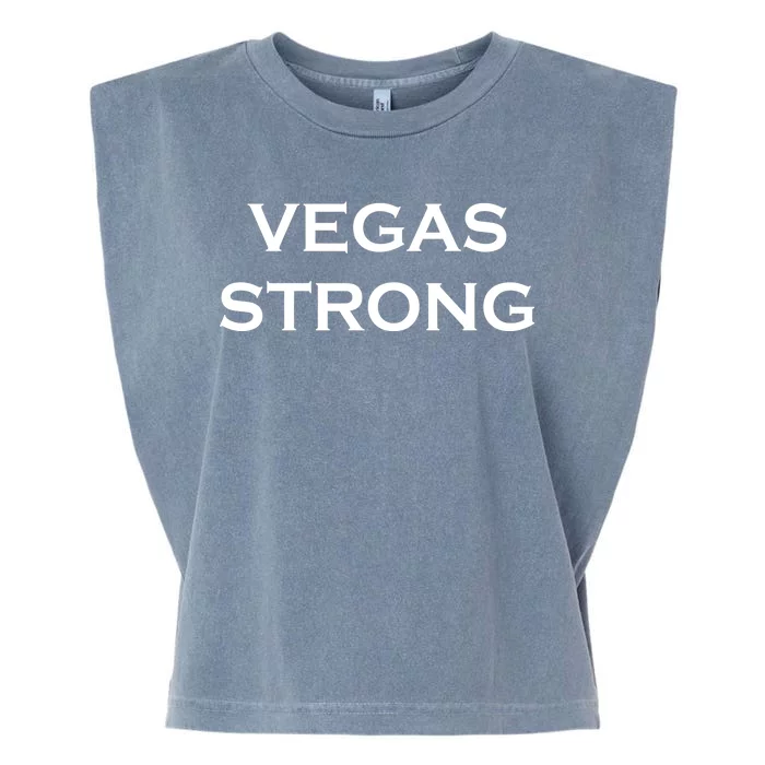 Vegas Strong Garment-Dyed Women's Muscle Tee