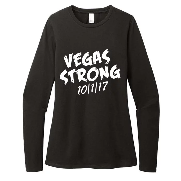 Vegas Strong 10-1-17 Womens CVC Long Sleeve Shirt