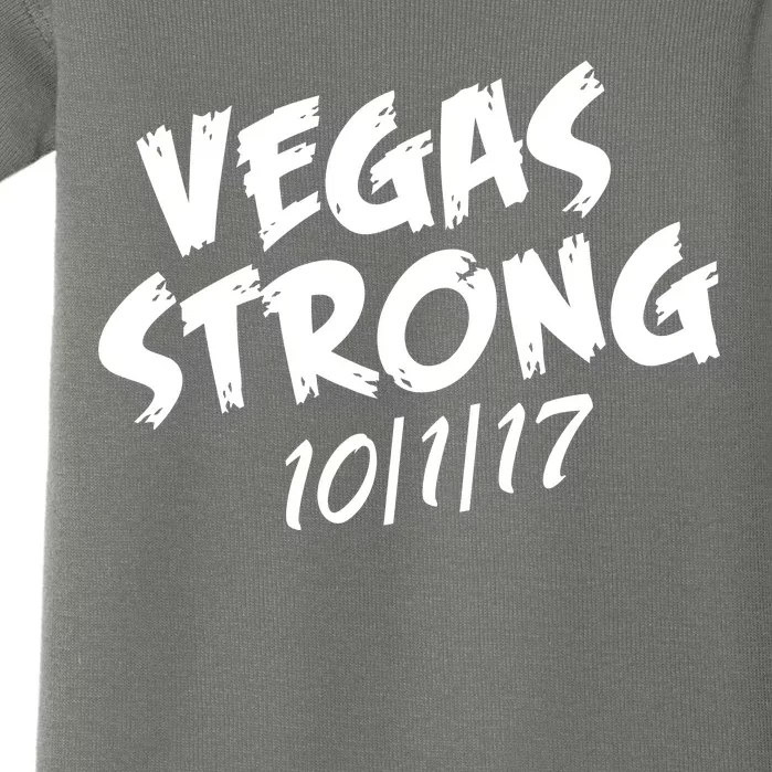 Vegas Strong 10-1-17 Baby Bodysuit