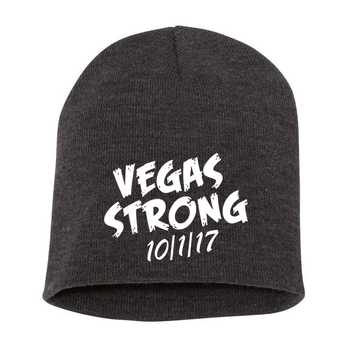 Vegas Strong 10-1-17 Short Acrylic Beanie