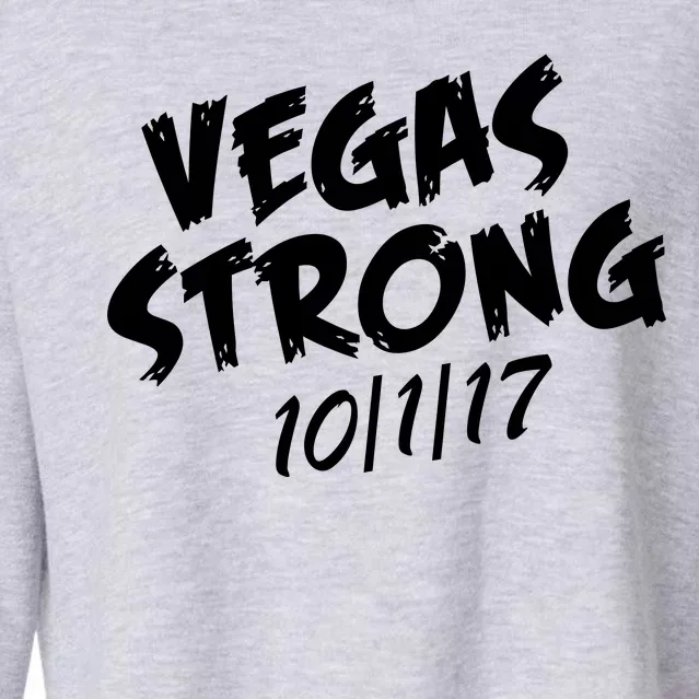 Vegas Strong 10-1-17 Cropped Pullover Crew