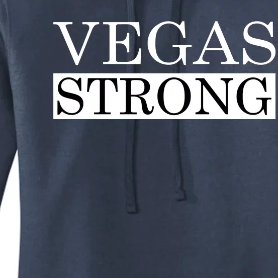 Vegas Strong Classy News Text Women's Pullover Hoodie