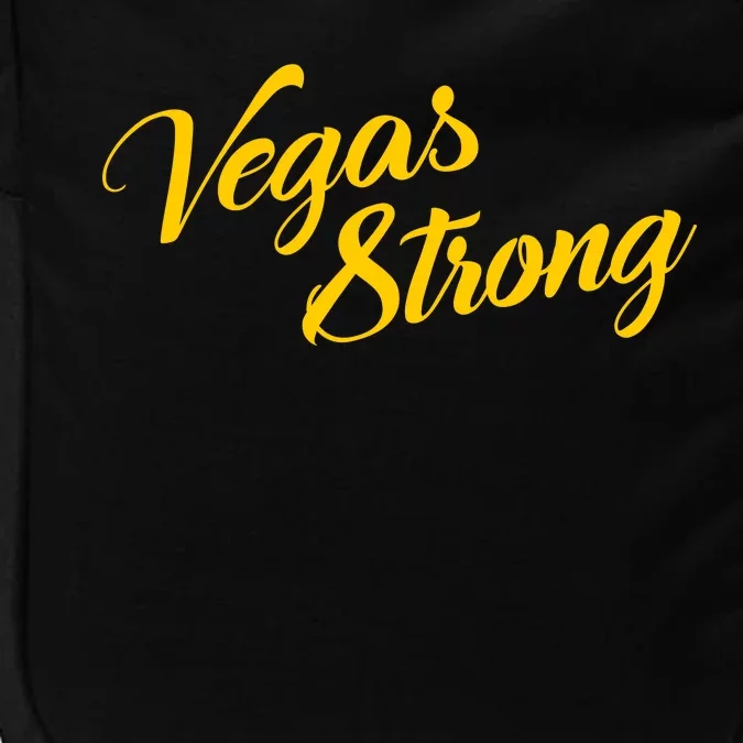 Vegas Strong Gold Script Impact Tech Backpack