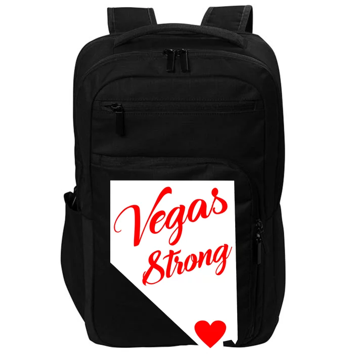 Vegas Strong Nevada Heart Script Impact Tech Backpack