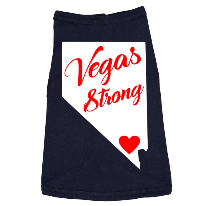 Vegas Strong Nevada Heart Script Doggie Tank