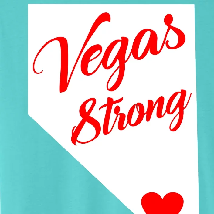 Vegas Strong Nevada Heart Script ChromaSoft Performance T-Shirt