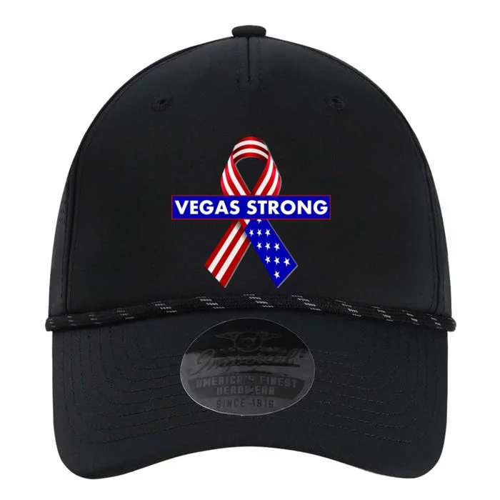 Vegas Strong USA Flag Ribbon Performance The Dyno Cap