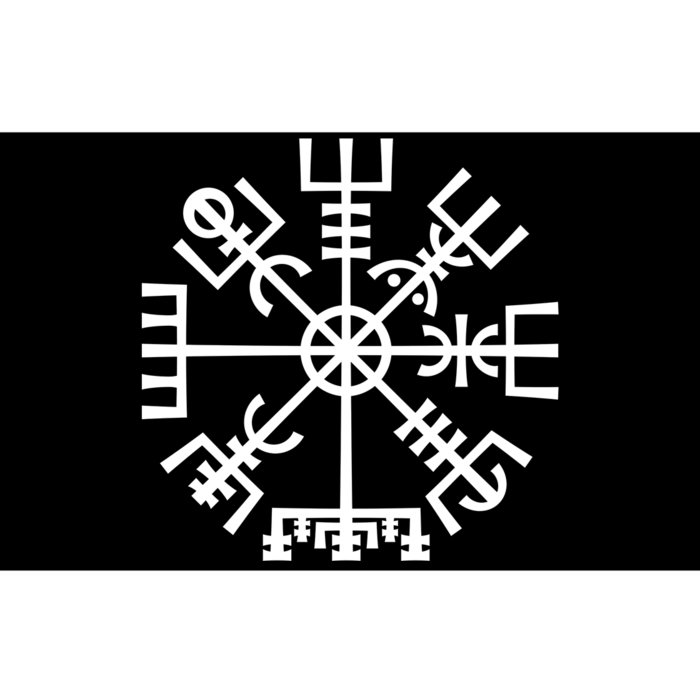 Vegvisir The Magic Navigation Compass of Vikings Bumper Sticker