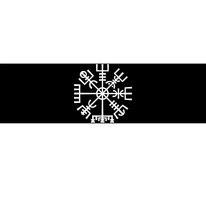 Vegvisir The Magic Navigation Compass of Vikings Bumper Sticker