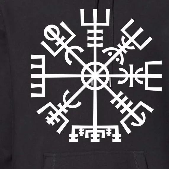 Vegvisir The Magic Navigation Compass of Vikings Premium Hoodie