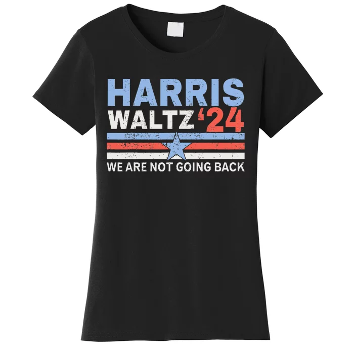 Vintage Elections Harris Waltz 2024 Kamala Harris Tim Waltz Women's T-Shirt