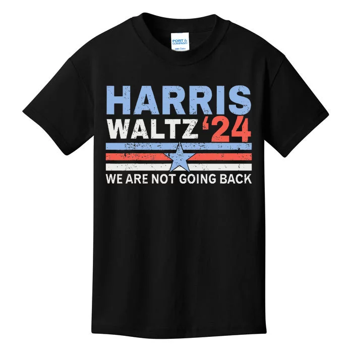 Vintage Elections Harris Waltz 2024 Kamala Harris Tim Waltz Kids T-Shirt