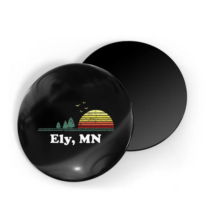 Vintage Ely Minnesota Home Souvenir Magnet