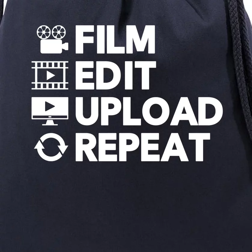 Video Editing Meaningful Gift Film Making Gift For Video Editor Drawstring Bag