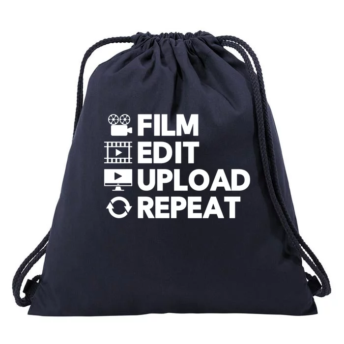 Video Editing Meaningful Gift Film Making Gift For Video Editor Drawstring Bag