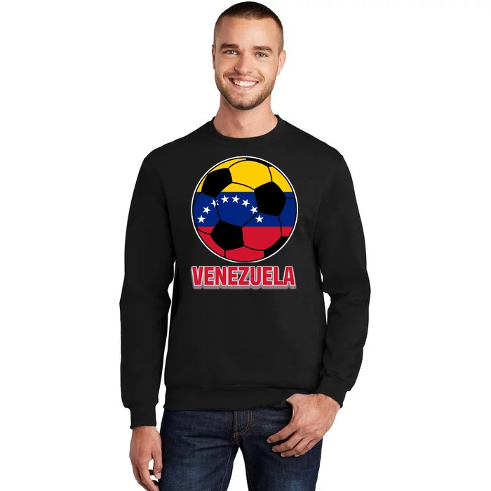 Venezuela Flag Soccer Jersey Sweatshirt