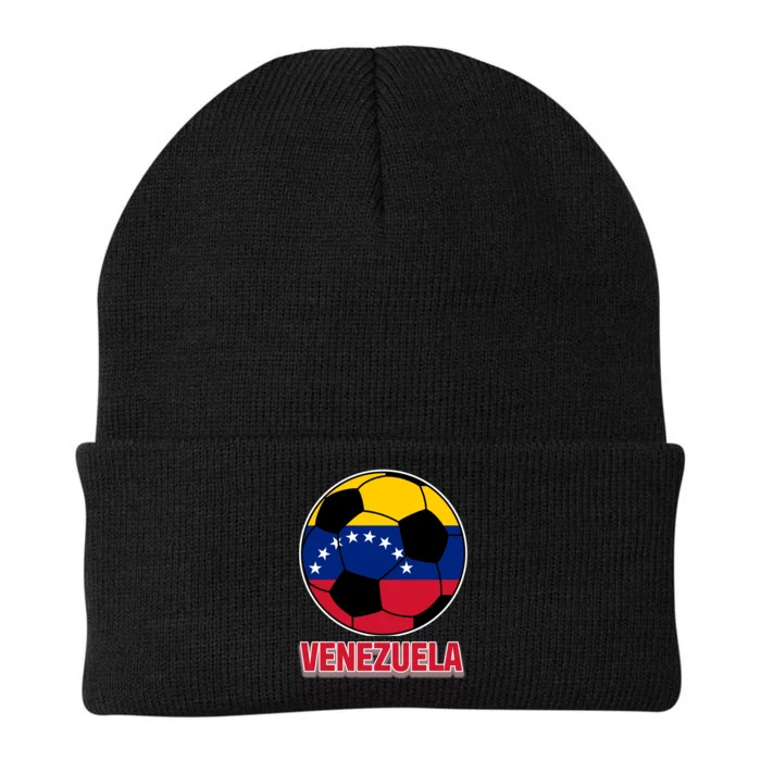 Venezuela Flag Soccer Jersey Knit Cap Winter Beanie