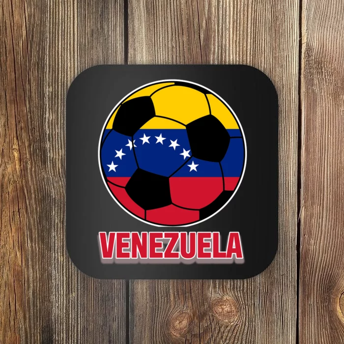 Venezuela Flag Soccer Jersey Coaster