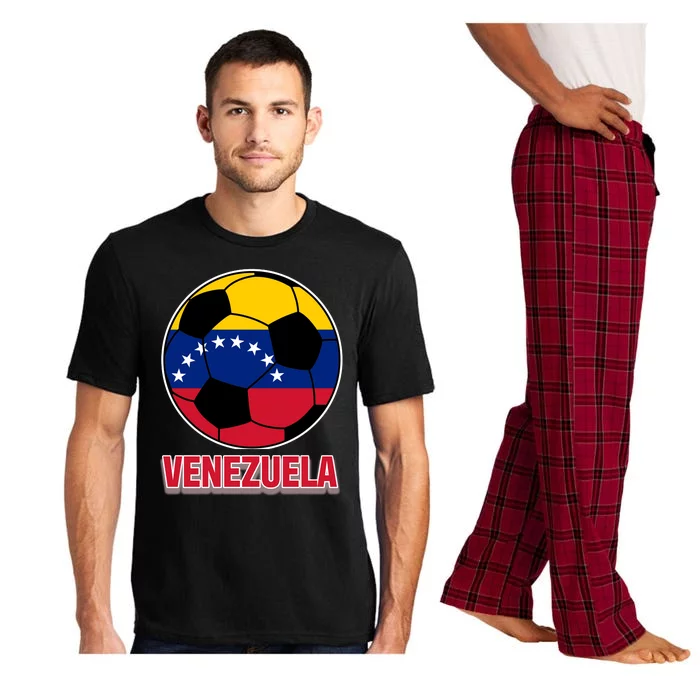 Venezuela Flag Soccer Jersey Pajama Set