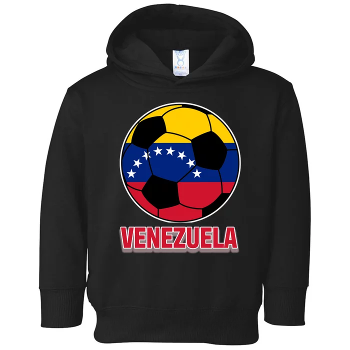 Venezuela Flag Soccer Jersey Toddler Hoodie