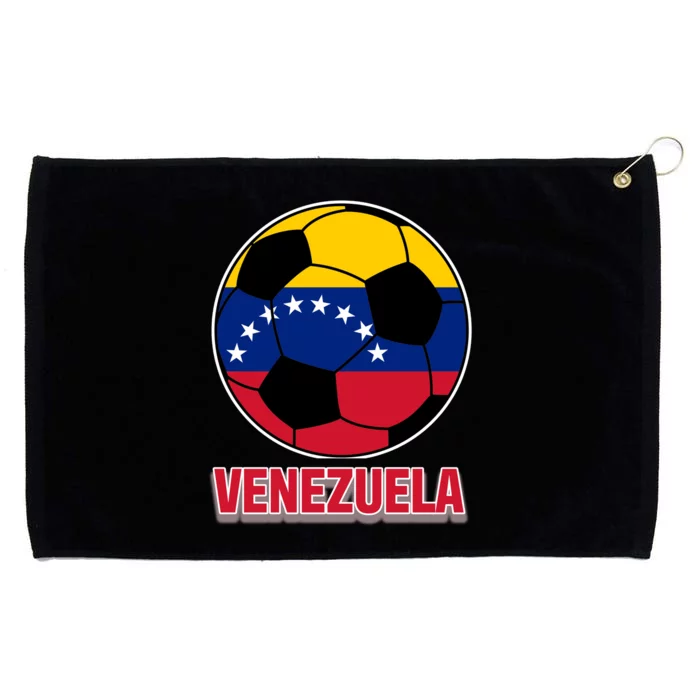 Venezuela Flag Soccer Jersey Grommeted Golf Towel