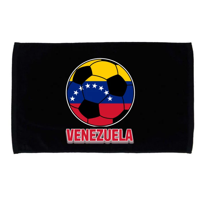 Venezuela Flag Soccer Jersey Microfiber Hand Towel