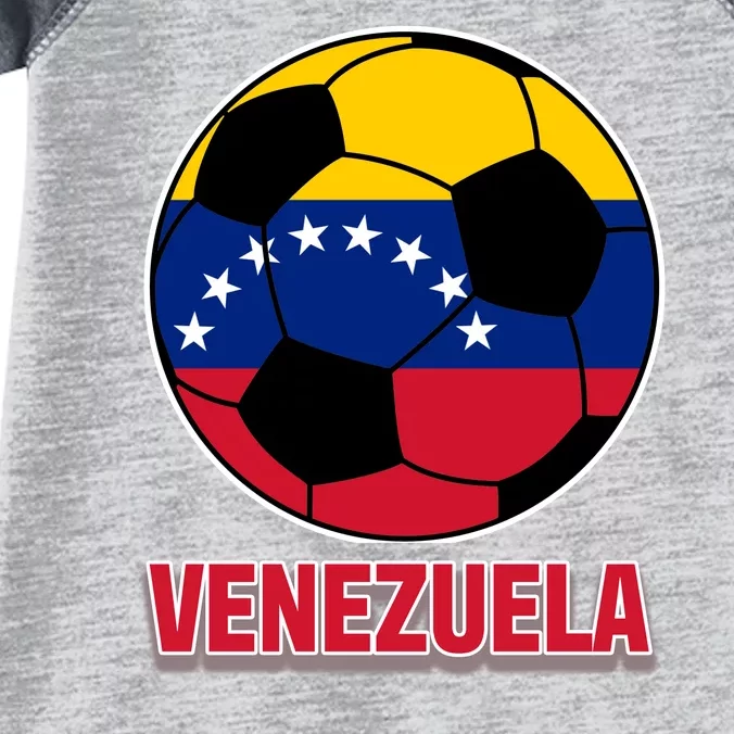 Venezuela Flag Soccer Jersey Infant Baby Jersey Bodysuit