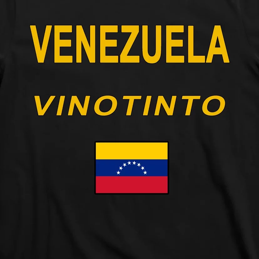 Venezuela Vinotinto Seven Stars Flag T-Shirt