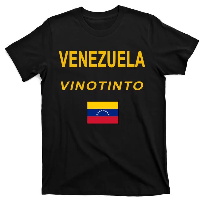 Venezuela Vinotinto Seven Stars Flag T-Shirt