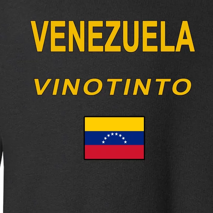 Venezuela Vinotinto Seven Stars Flag Toddler Sweatshirt