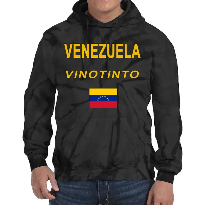 Venezuela Vinotinto Seven Stars Flag Tie Dye Hoodie