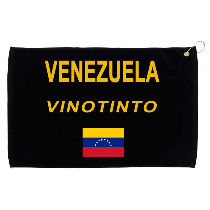 Venezuela Vinotinto Seven Stars Flag Grommeted Golf Towel