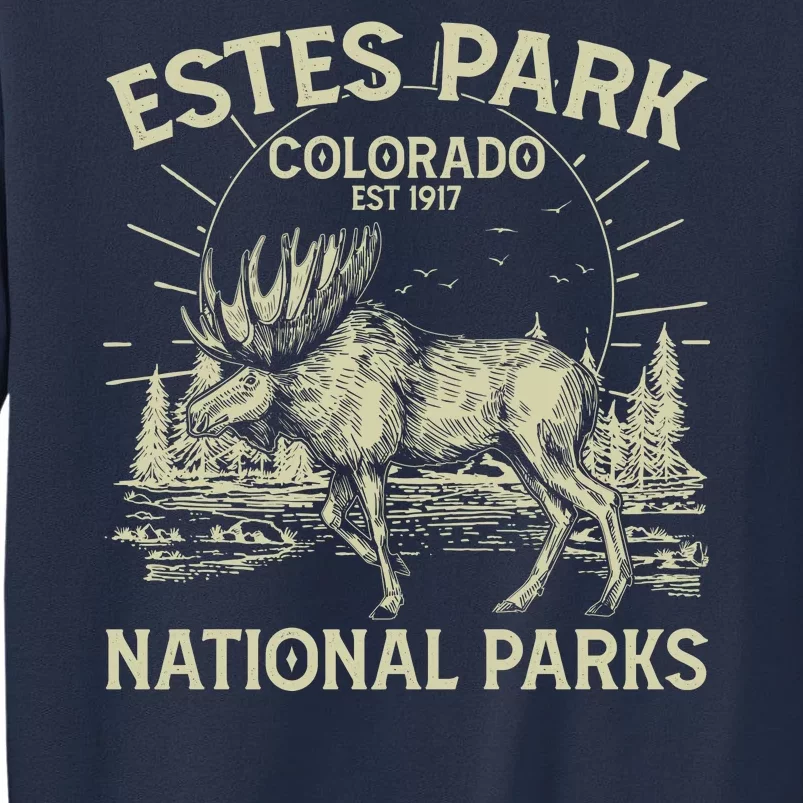 Vintage Estes Park Colorado National Parks Est 1917 Sweatshirt