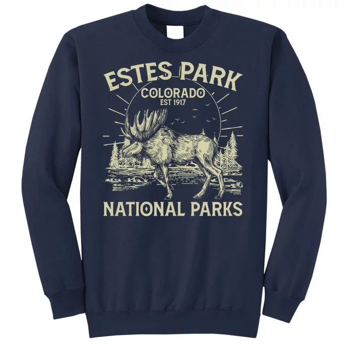 Vintage Estes Park Colorado National Parks Est 1917 Sweatshirt