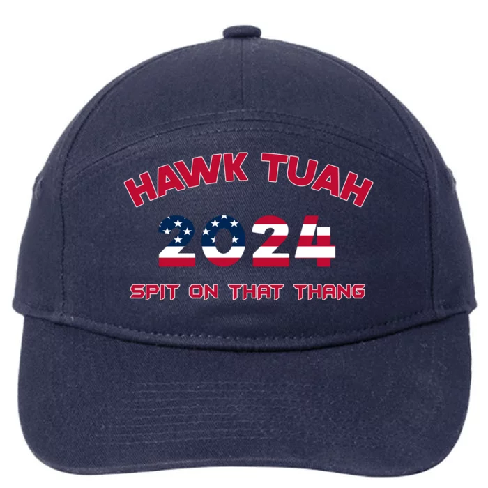 Viral Election Parody Hawk Tush Spit On That Thang 7-Panel Snapback Hat