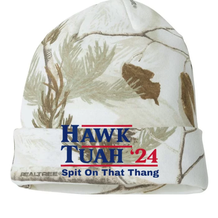 Viral Election Parody Hawk Tush Tank Top Kati - 12in Camo Beanie